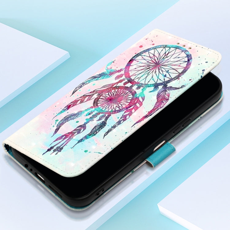 For Samsung Galaxy A14 5G 3D Painting Horizontal Flip Leather Phone Case(Color Drop Wind Chimes) - free shipping - PMC TechLife - Order now!