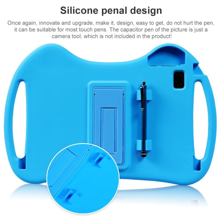For TCL Tab 10/10s 2020 Silicone Shockproof Protective Tablet Case(Blue) - Others by PMC TechLife | Online Shopping South Africa | PMC TechLife