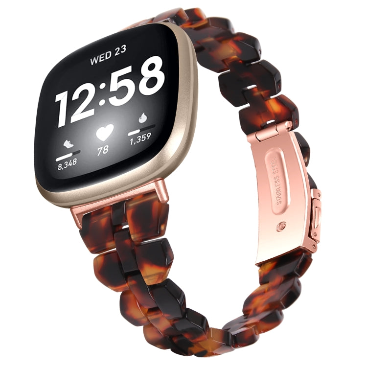 For Fitbit Versa 3 / Sense Universal Rhombus Resin Watch Band(Hawksbill) - free shipping - PMC TechLife - Order now!