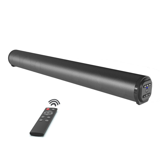 BS-10 Bluetooth 5.0 Speaker TV Soundbar with Remote Control(Black) - Desktop Speaker by PMC Jewellery | Online Shopping South Africa | PMC Jewellery