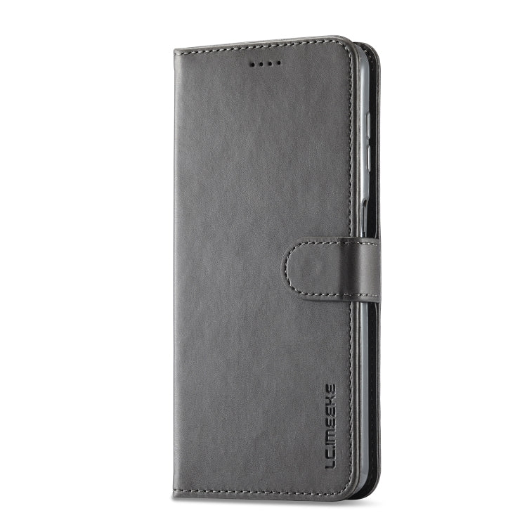 For Samsung Galaxy A54 5G LC.IMEEKE Calf Texture Leather Phone Case(Grey) - free shipping - PMC TechLife - Order now!