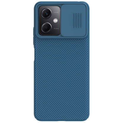 For Xiaomi Redmi Note 12 China NILLKIN Black Mirror Series PC Camshield Full Coverage Dust-proof Scratch Resistant Case(Blue) - Note 12 Cases by NILLKIN | Online Shopping South Africa | PMC Jewellery