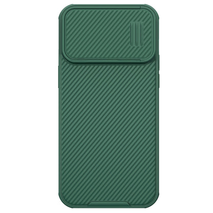 For iPhone 14 Pro Max NILLKIN CamShield S PC Phone Case(Green) - iPhone 14 Pro Max Cases by NILLKIN | Online Shopping South Africa | PMC Jewellery