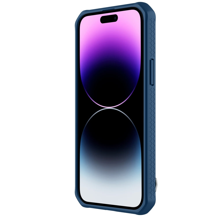 For iPhone 14 Plus NILLKIN Shadow Series TPU Phone Case(Blue) - iPhone 14 Plus Cases by NILLKIN | Online Shopping South Africa | PMC Jewellery