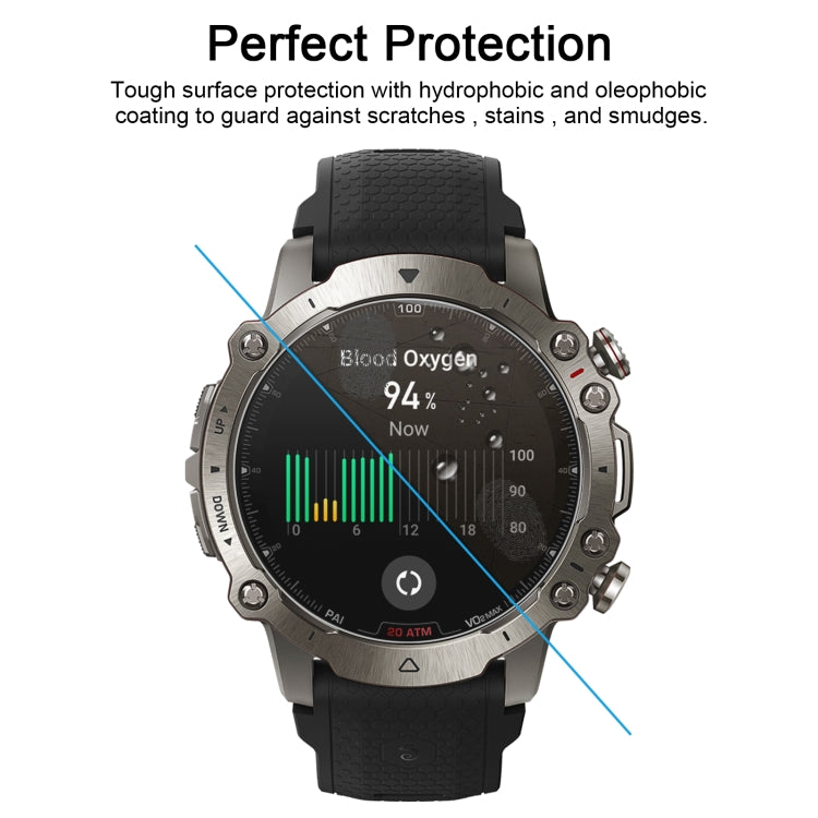 For Amazfit Falcon Smart Watch Tempered Glass Film Screen Protector - free shipping - PMC TechLife - Order now!