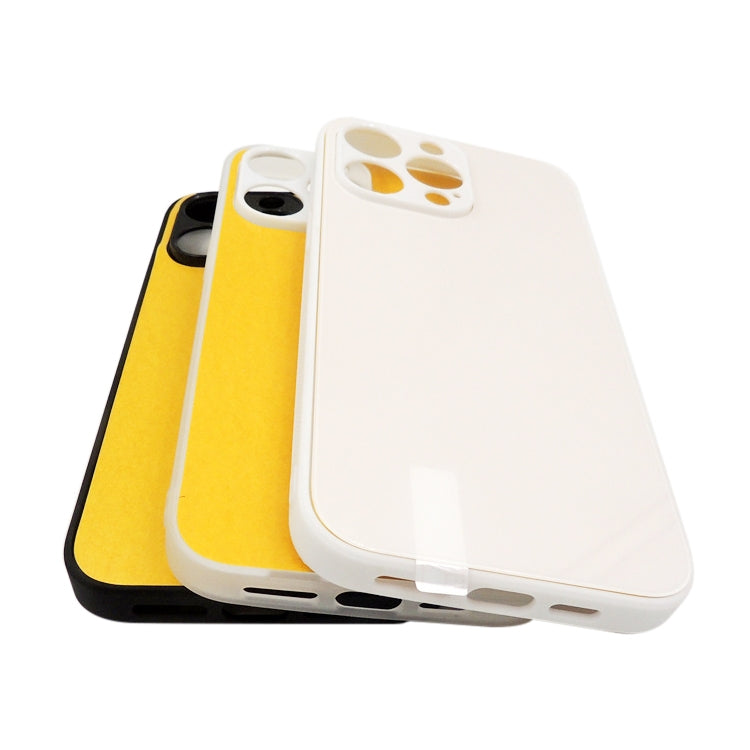 For iPhone 14 Pro Max 10pcs Thermal Transfer Glass Phone Case(Transparent) - free shipping - PMC TechLife - Order now!