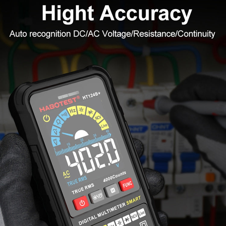 HABOTEST HT124A+ Mini Digital Display High-precision Multimeter - Digital Multimeter by HABOTEST | Online Shopping South Africa | PMC Jewellery | Buy Now Pay Later Mobicred