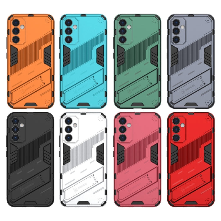 For Samsung Galaxy A34 5G Punk Armor 2 in 1 PC + TPU Phone Case(Black) - Galaxy Phone Cases by PMC TechLife | Online Shopping South Africa | PMC TechLife | Buy Now Pay Later Mobicred