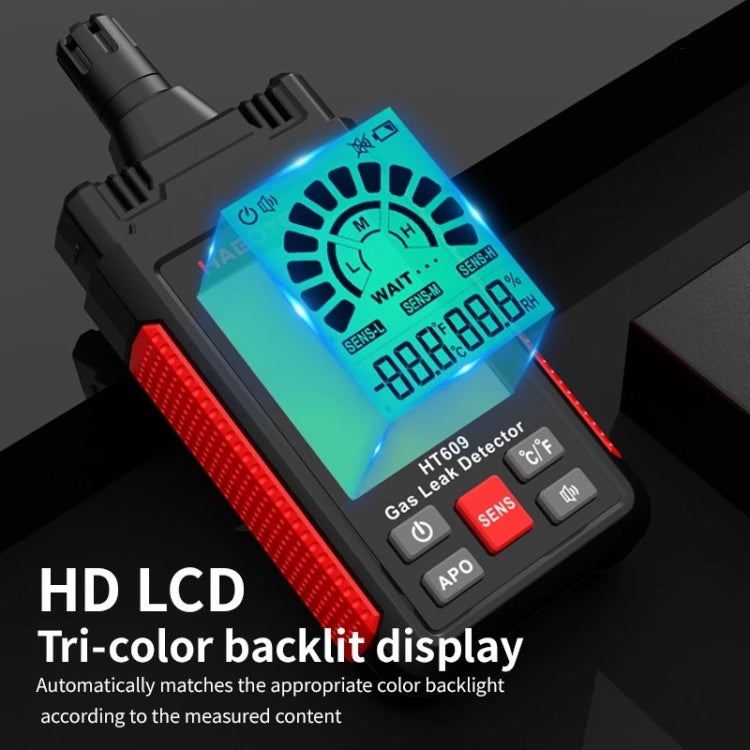 HABOTEST HT609 Portable Combustible Gas Detector - free shipping - PMC TechLife - Order now!