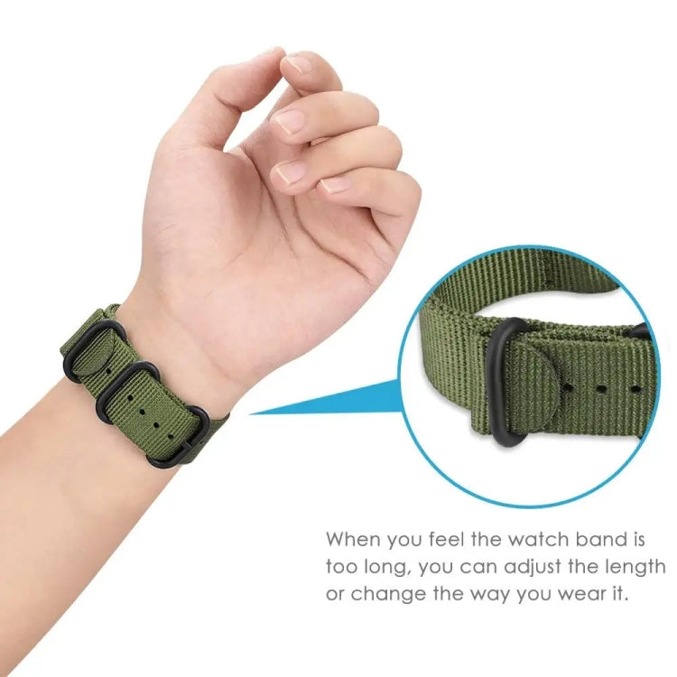 For Google Pixel Watch Three-ring Black Buckle Nylon Watch Band(Rainbow) - free shipping - PMC TechLife - Order now!