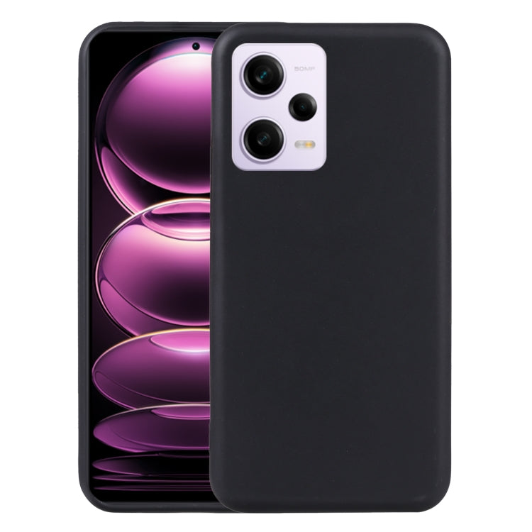 For Xiaomi Redmi Note 12 Pro 5G Global TPU Phone Case(Black) - Note 12 Pro Cases by PMC TechLife | Online Shopping South Africa | PMC TechLife