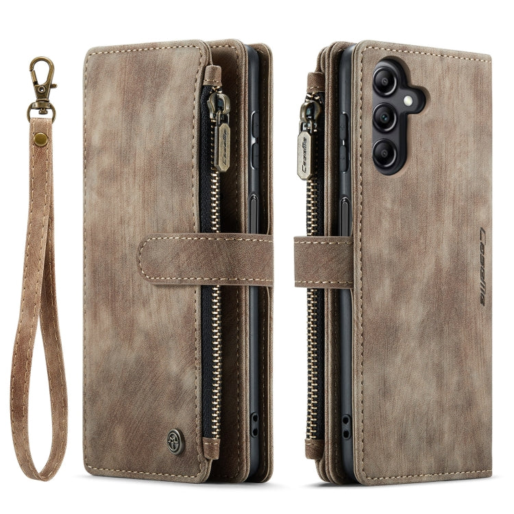 For Samsung Galaxy A14 5G CaseMe C30 Multifunctional Phone Leather Phone Case(Brown) - free shipping - PMC TechLife - Order now!