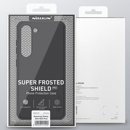 For Samsung Galaxy S23 5G NILLKIN Super Frosted Shield Pro PC + TPU Phone Case(Red) - Galaxy S23 5G Cases by NILLKIN | Online Shopping South Africa | PMC Jewellery