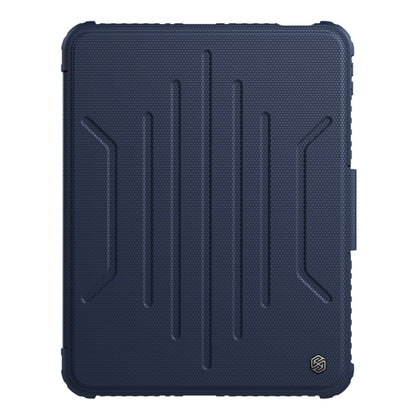 For iPad 10th Gen 10.9 2022 NILLKIN Bumper Snapsafe Multifunctional Leather Tablet Case with Pen Slot(Blue) - iPad 10th Gen 10.9 Cases by NILLKIN | Online Shopping South Africa | PMC Jewellery