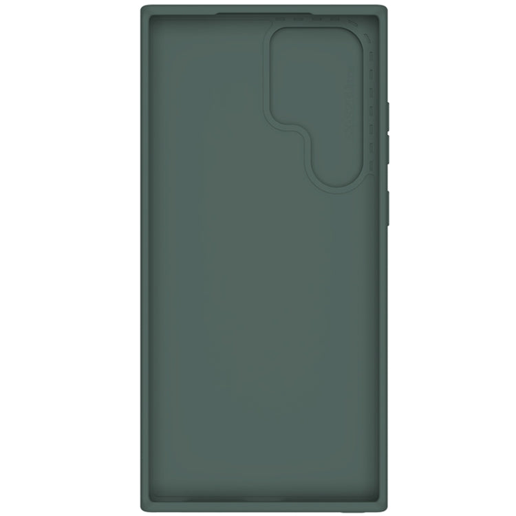 For Samsung Galaxy S23 Ultra 5G NILLKIN CamShield Liquid Silicone + PC Phone Case(Green) - Galaxy S23 Ultra 5G Cases by NILLKIN | Online Shopping South Africa | PMC Jewellery