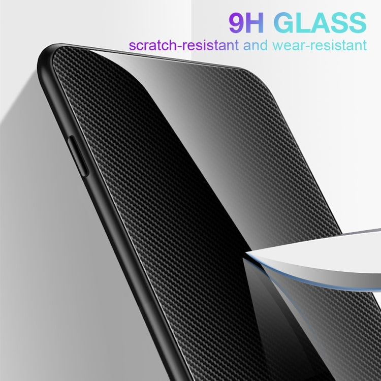 For Xiaomi Redmi 12C Texture Gradient Glass TPU Phone Case(Red) - free shipping - PMC TechLife - Order now!