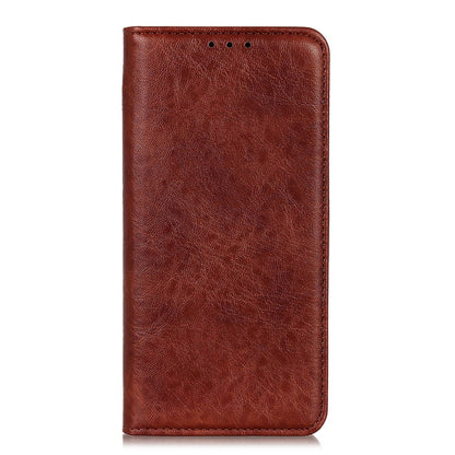 For OnePlus Nord CE 3 Lite Magnetic Crazy Horse Texture Leather Phone Case(Brown) - OnePlus Cases by PMC Jewellery | Online Shopping South Africa | PMC Jewellery