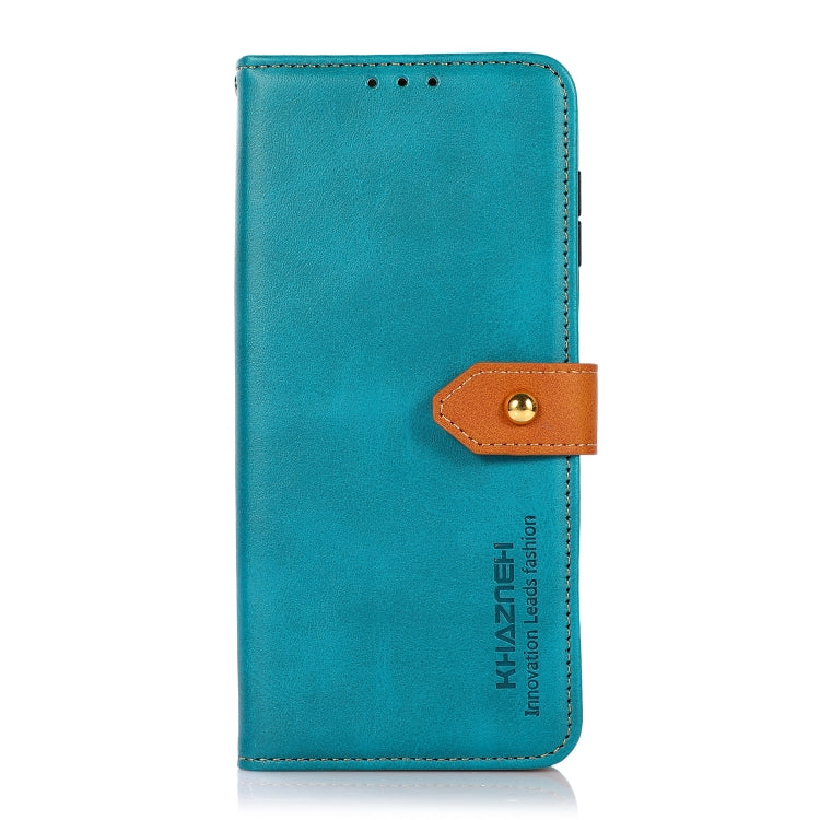 For Xiaomi Redmi 12C/11A KHAZNEH Cowhide Texture Flip Leather Phone Case(Blue) - free shipping - PMC TechLife - Order now!
