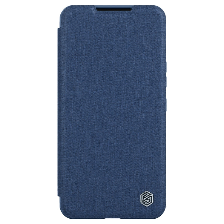 For Samsung Galaxy S23 5G NILLKIN QIN Series Pro Sliding Camera Cover Design Leather Phone Case(Blue) - Galaxy S23 5G Cases by NILLKIN | Online Shopping South Africa | PMC Jewellery