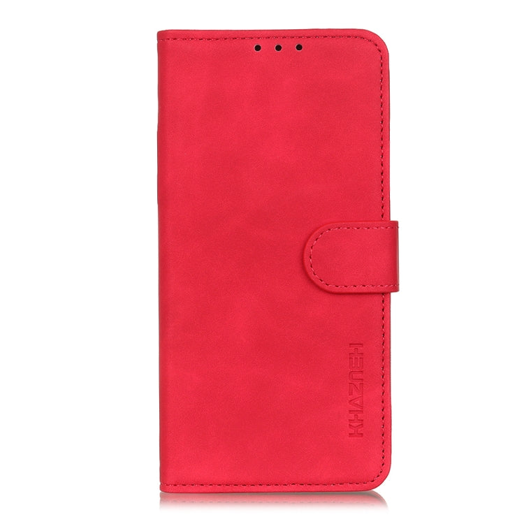 For Xiaomi Redmi 11A / 12C KHAZNEH Retro Texture Flip Leather Phone Case(Red) - free shipping - PMC TechLife - Order now!