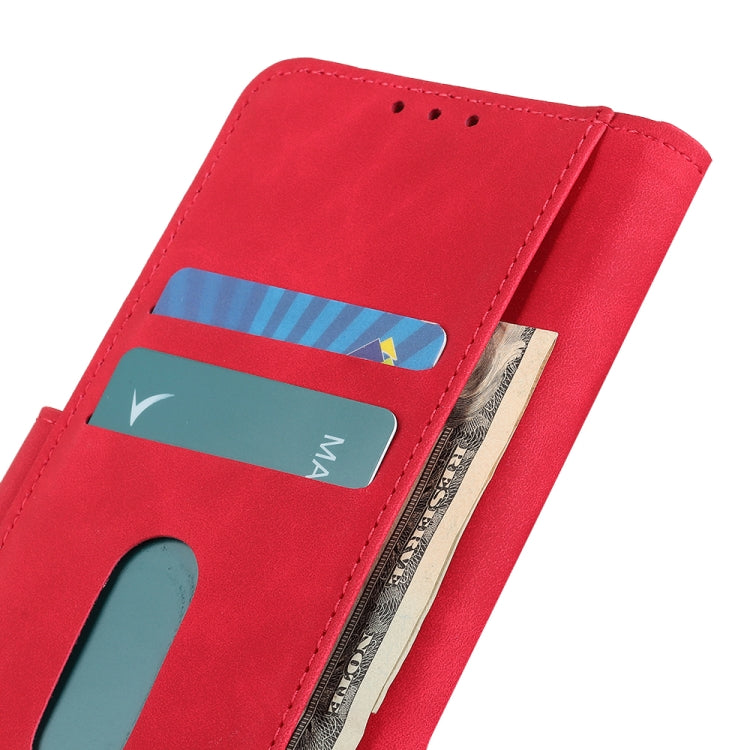 For Xiaomi Redmi 11A / 12C KHAZNEH Retro Texture Flip Leather Phone Case(Red) - free shipping - PMC TechLife - Order now!
