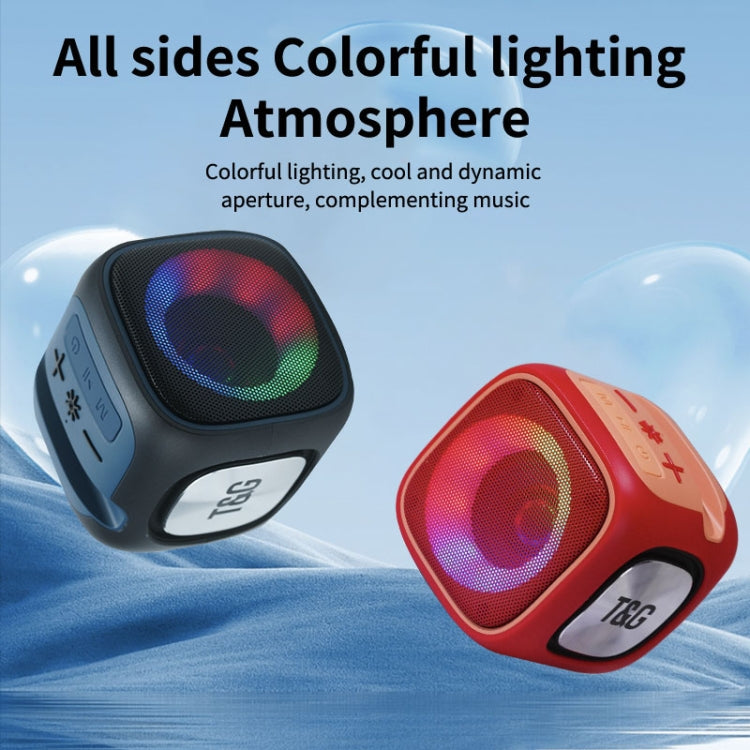T&G TG359 Portable Outdoor LED Wireless Bluetooth Speaker(Black) - Mini Speaker by T&G | Online Shopping South Africa | PMC TechLife | Buy Now Pay Later Mobicred