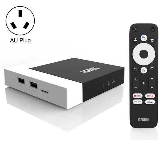 MECOOL KM7 Plus Android 10.0 Smart TV Set Top Box, Amlogic S905Y4 Quad Core, 2GB+16GB, Plug Type:AU Plug - Amlogic S905 by MECOOL | Online Shopping South Africa | PMC Jewellery | Buy Now Pay Later Mobicred