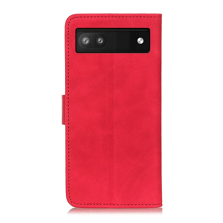 For Google Pixel 7a KHAZNEH Retro Texture Flip Leather Phone Case(Red) - Google Cases by PMC Jewellery | Online Shopping South Africa | PMC Jewellery