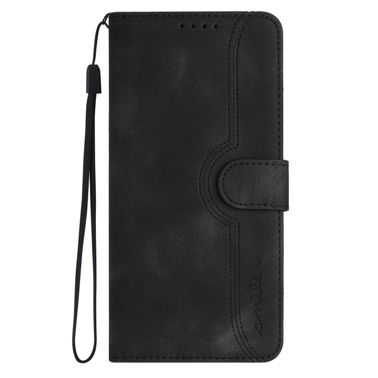 For Xiaomi Redmi 9A/9AT/9i Heart Pattern Skin Feel Leather Phone Case(Black) - free shipping - PMC TechLife - Order now!