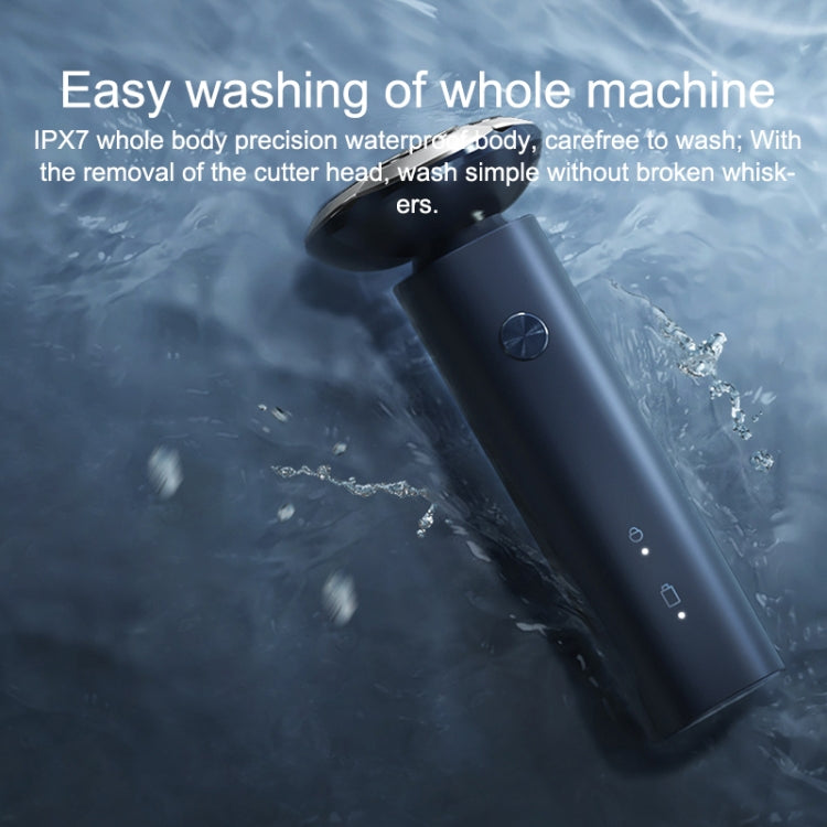 Original Xiaomi Mijia Electric Shaver S101 with 3 Cutter Head IPX7 Waterproof(Blue) - Electric Shavers by Xiaomi | Online Shopping South Africa | PMC Jewellery
