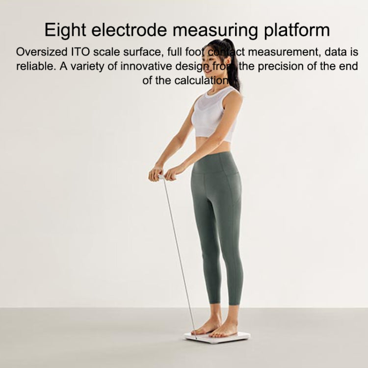 Original Xiaomi Eight Electrode Body Fat Scale WiFi Bluetooth APP Support(White) - Body Scales by Xiaomi | Online Shopping South Africa | PMC Jewellery