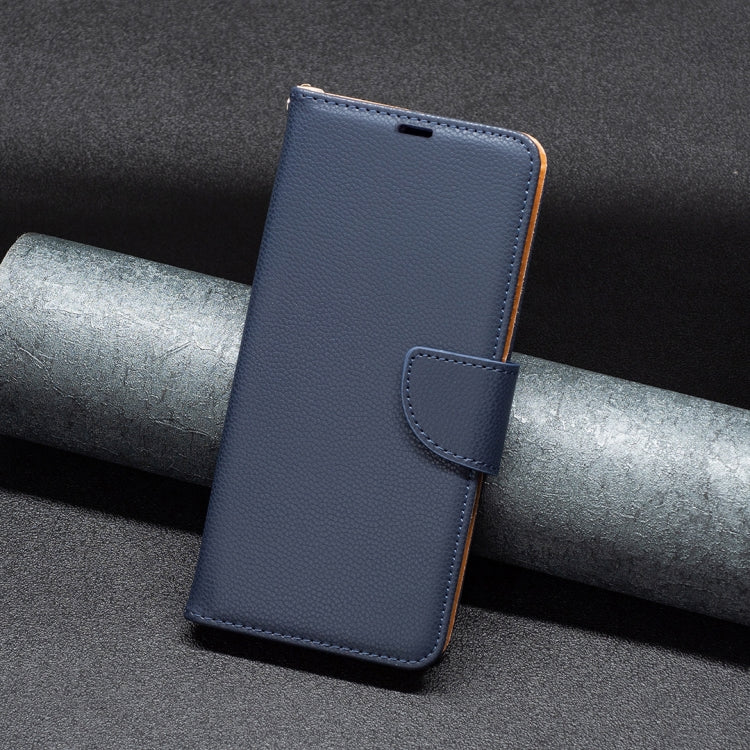 For Samsung Galaxy A24 4G Litchi Texture Pure Color Leather Phone Case(Blue) - free shipping - PMC TechLife - Order now!