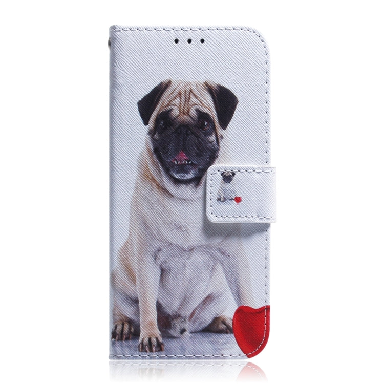For Xiaomi Redmi 12C / 11A Coloured Drawing Flip Leather Phone Case(Pug) - free shipping - PMC TechLife - Order now!