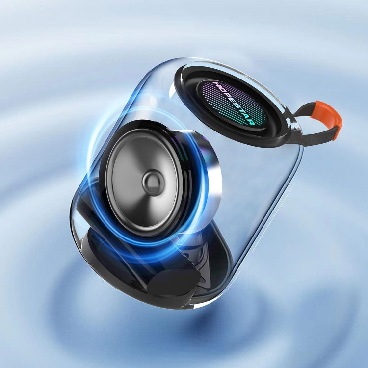 HOPESTAR H56 IPX6 Waterproof 10W TWS Subwoofer Light Bluetooth Speaker(Blue) - Waterproof Speaker by HOPESTAR | Online Shopping South Africa | PMC TechLife | Buy Now Pay Later Mobicred