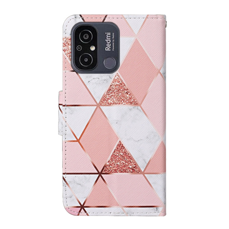 For Xiaomi Redmi 12C Colored Drawing Pattern Flip Leather Phone Case(Marble) - free shipping - PMC TechLife - Order now!