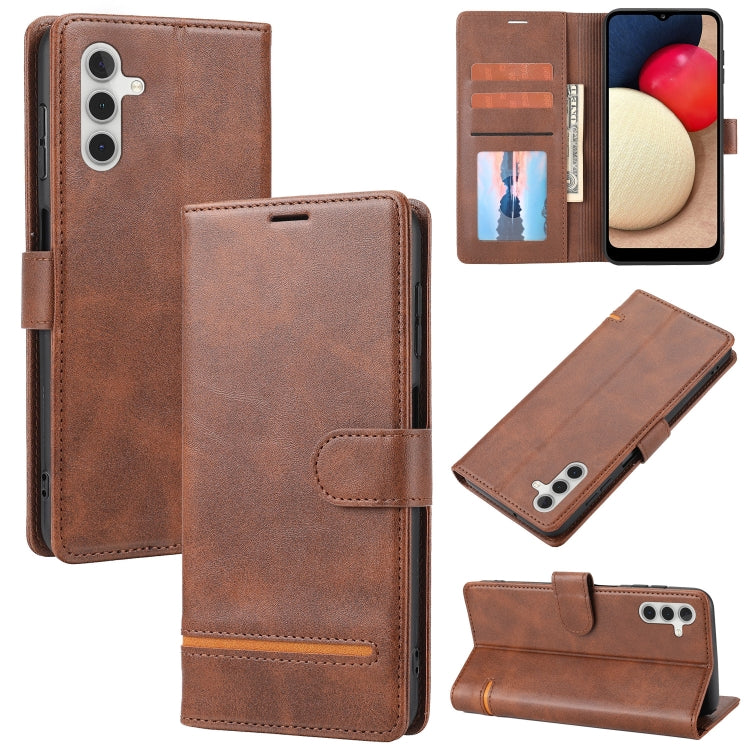 For Samsung Galaxy A24 4G Classic Wallet Flip Leather Phone Case(Brown) - free shipping - PMC TechLife - Order now!
