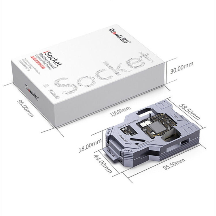 Qianli iSocket Motherboard Layered Test Fixture For iPhone 11 Series - Repair Fixture by QIANLI | Online Shopping South Africa | PMC Jewellery