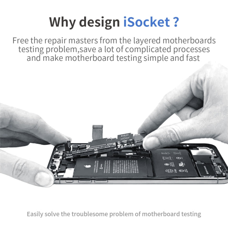 Qianli iSocket Motherboard Layered Test Fixture For iPhone 13 Series - Repair Fixture by QIANLI | Online Shopping South Africa | PMC Jewellery