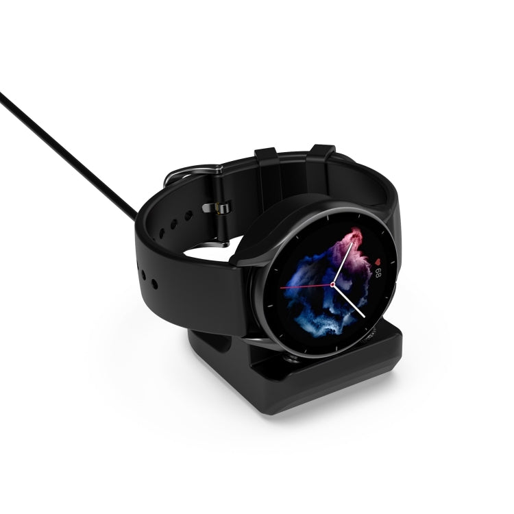 For Amazfit GTR Mini Smart Watch Silicone Charging Bracket(Black) -  by PMC TechLife | Online Shopping South Africa | PMC TechLife