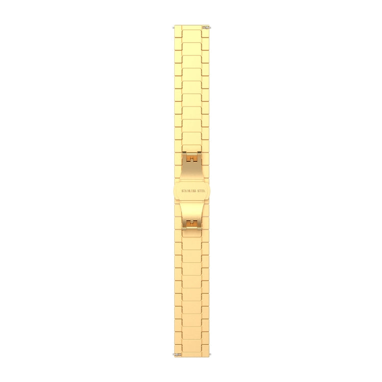 For Honor Watch GS 3i One Bead Steel Watch Band(Gold) -  by PMC Jewellery | Online Shopping South Africa | PMC Jewellery