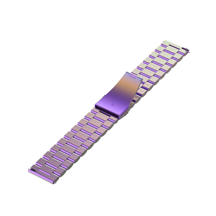 For Honor Watch GS 3i 22mm Three Bead Stainless Steel Metal Watch Band(Colorful) -  by PMC Jewellery | Online Shopping South Africa | PMC Jewellery