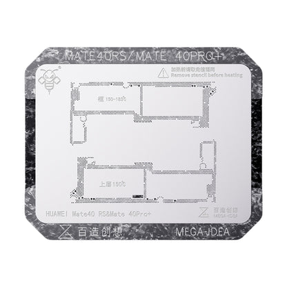 For Huawei Mate 40 Pro+ Qianli Mega-idea Multi-functional Middle Frame Positioning BGA Reballing Platform - Repair Platform by QIANLI | Online Shopping South Africa | PMC Jewellery