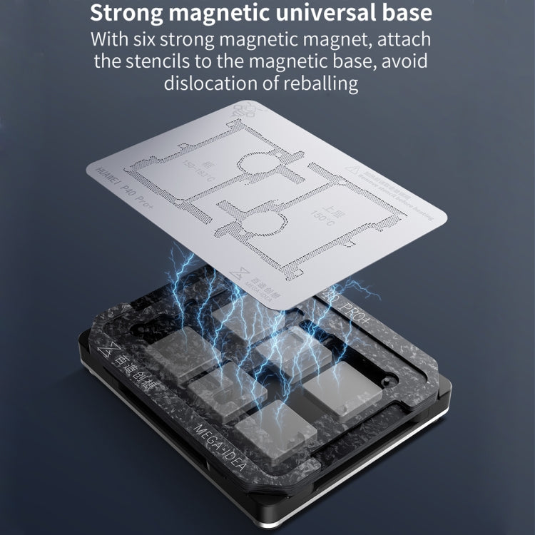 For iPhone 12 Series Qianli Mega-idea Multi-functional Middle Frame Positioning BGA Reballing Platform - free shipping - PMC TechLife - Order now!