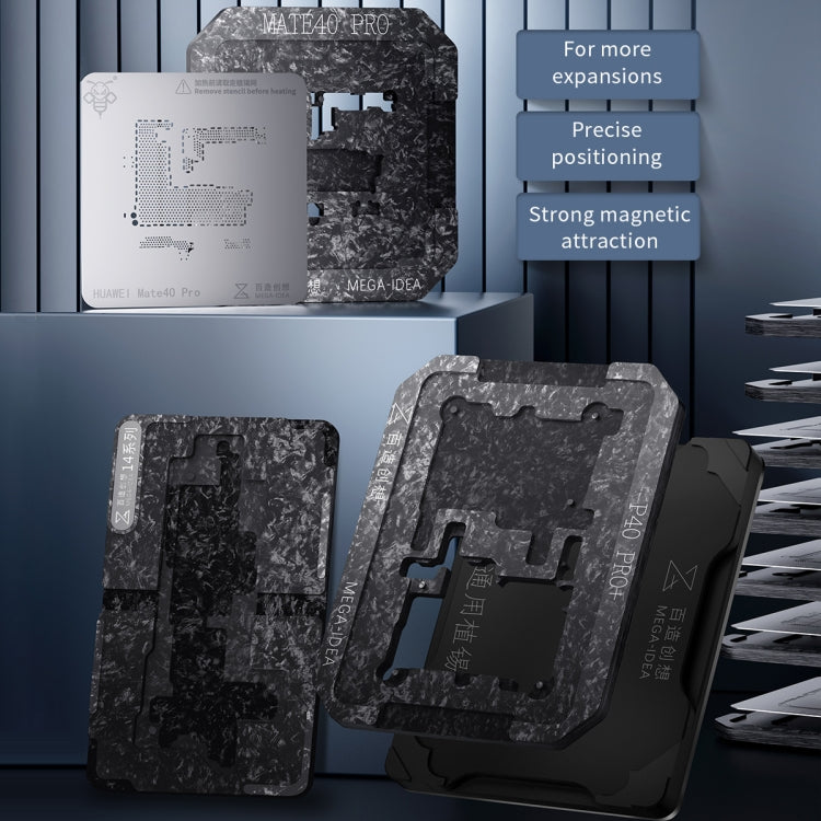 For iPhone 12 Series Qianli Mega-idea Multi-functional Middle Frame Positioning BGA Reballing Platform - free shipping - PMC TechLife - Order now!