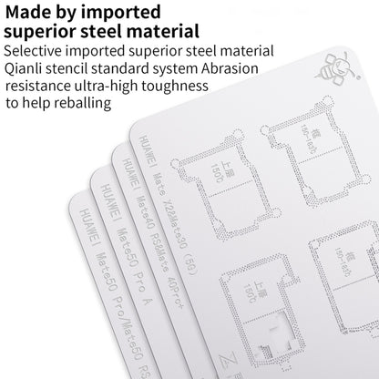 For Huawei Mate 50 Pro B Qianli Mega-idea Multi-functional Middle Frame Positioning BGA Reballing Platform - Repair Platform by QIANLI | Online Shopping South Africa | PMC Jewellery | Buy Now Pay Later Mobicred