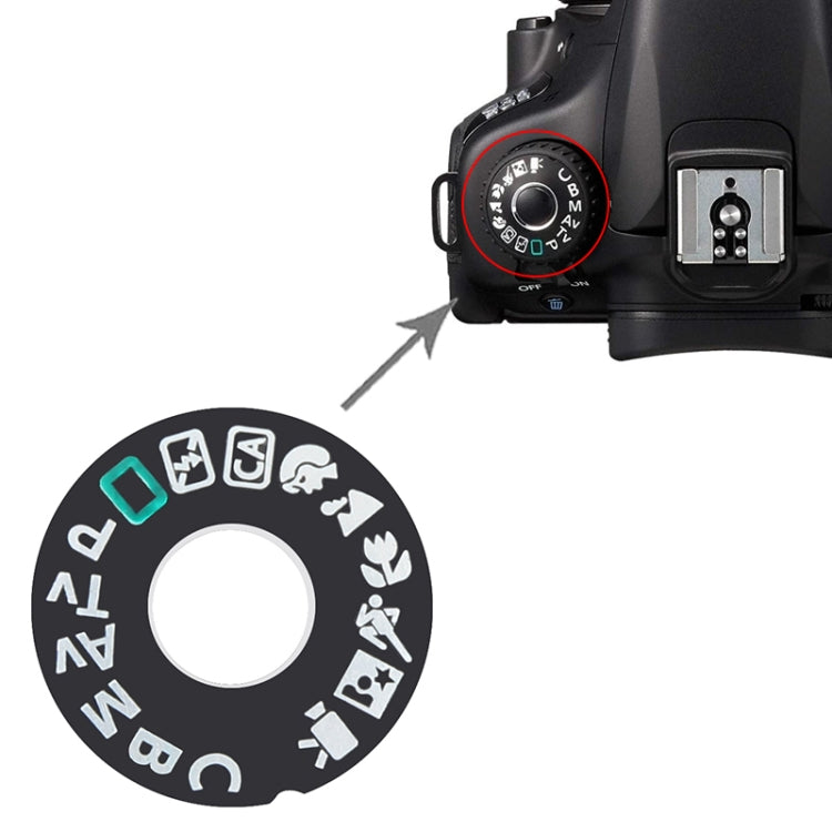 For Canon EOS 60D OEM Mode Dial Iron Pad - Mode Dial by PMC TechLife | Online Shopping South Africa | PMC TechLife