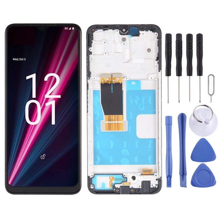 LCD Screen For T-Mobile Revvl 6 Pro Digitizer Full Assembly with Frame - free shipping - PMC TechLife - Order now!