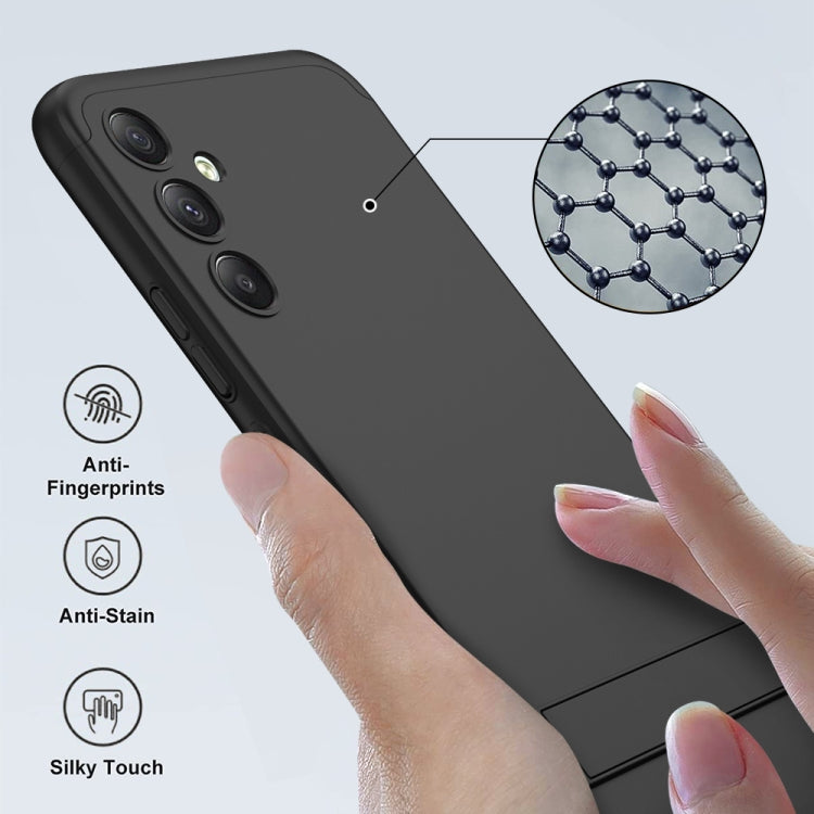 For Samsung Galaxy A34 5G GKK Three Stage Splicing Full Coverage PC Phone Case(Black) - Galaxy Phone Cases by GKK | Online Shopping South Africa | PMC TechLife | Buy Now Pay Later Mobicred