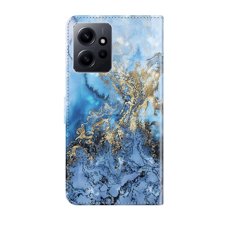 For Xiaomi Redmi Note 12 4G Global 3D Painting Pattern Flip Leather Phone Case(Milky Way) - Note 12 Cases by PMC Jewellery | Online Shopping South Africa | PMC Jewellery