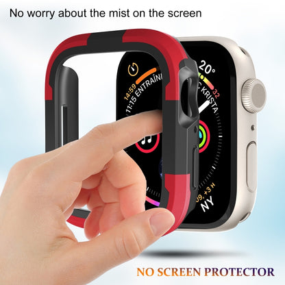 For Apple Watch Series SE 2&6&SE&5&4 40mm Armor Frame Watch Case(Red) - Smart Wear by PMC Jewellery | Online Shopping South Africa | PMC Jewellery